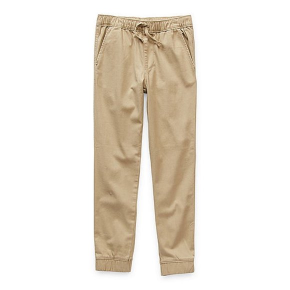 Thereabouts Pull-On Little & Big Boys Cuffed Jogger Pant - Picture 1 of 5